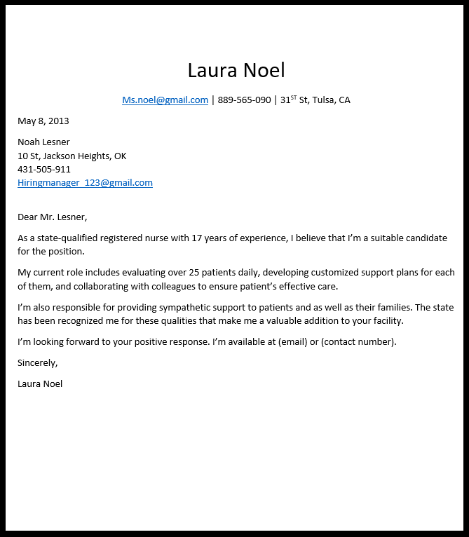 Laura-short-sales-cover-letter