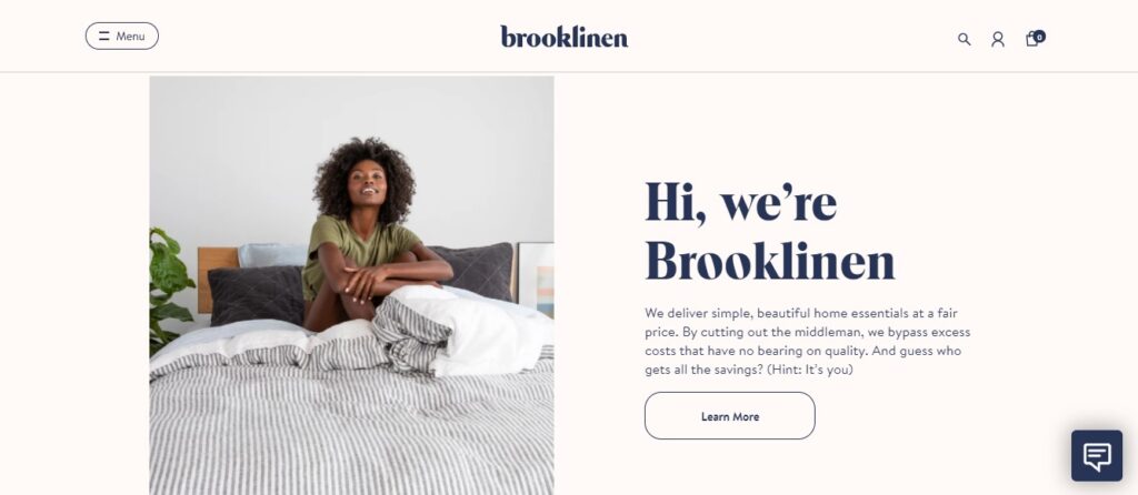 Brooklinen-copywriting-example