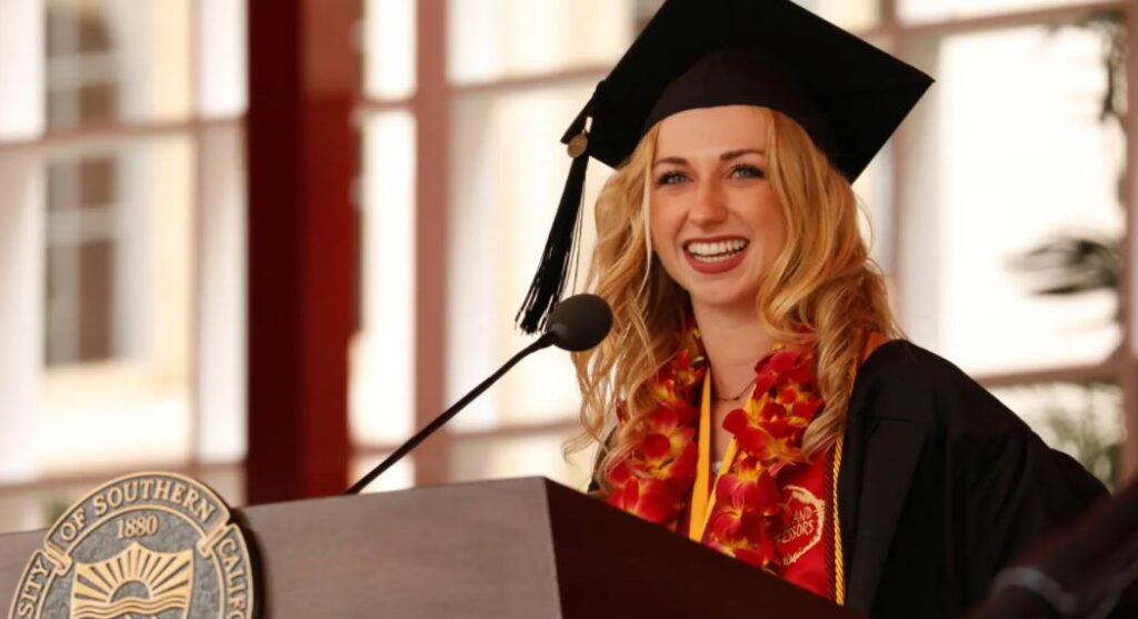 Inspirational valedictorian speech