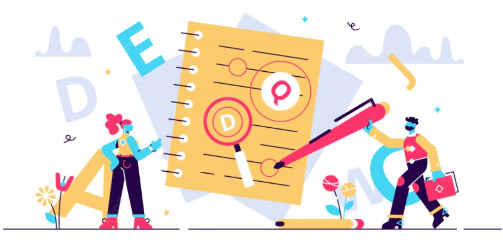 Speech pattern mistake